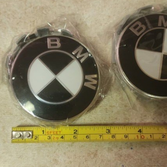 COPY - New Set Of 4 BMW hubcap Center Caps. Read below - Picture 7 of 7